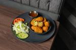Chilli Cheese Bites with Chilli Sauce